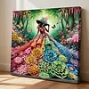 DIY Special Shaped Drill Diamond Painting Kit Framed - Beauty