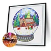 5D diy spezielle geformte Diamant Malerei Weihnachten Haus Stickerei Handwerk Kit