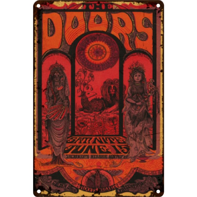 The Doors - Vintage Tin Signs/Wooden Signs 8*12Inch/12*16Inch