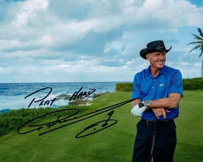 Greg Norman Autographed Signed 8x10 Photo Poster painting REPRINT