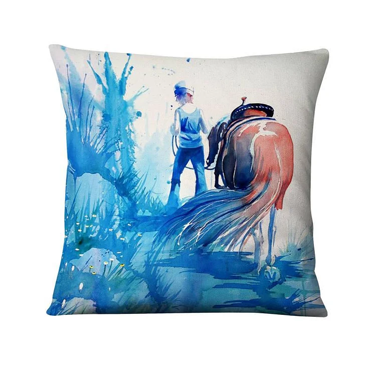 Linen Pillow Case  - Home 45*45cm
