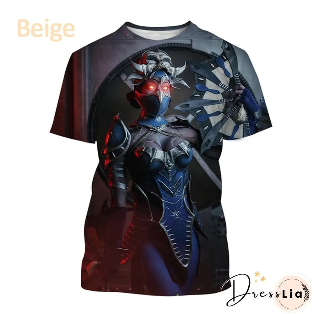 New Mens Fashion Print T-Shirt