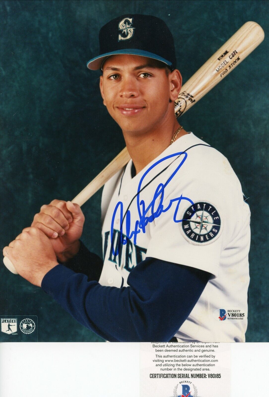 Alex ARod Rodriguez Yankees Signed Autographed 8x10 Picture Photo Poster painting Beckett BAS