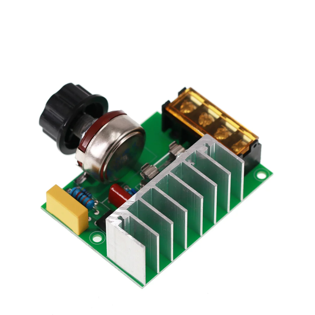 4000W High Power Silicon Control Voltage Regulator Aiming Adjust Speed Thermoregulation L10