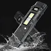 LED Ultra Slim Flashlight with Pen Clip Portable Pocket Flashlight for Hiking