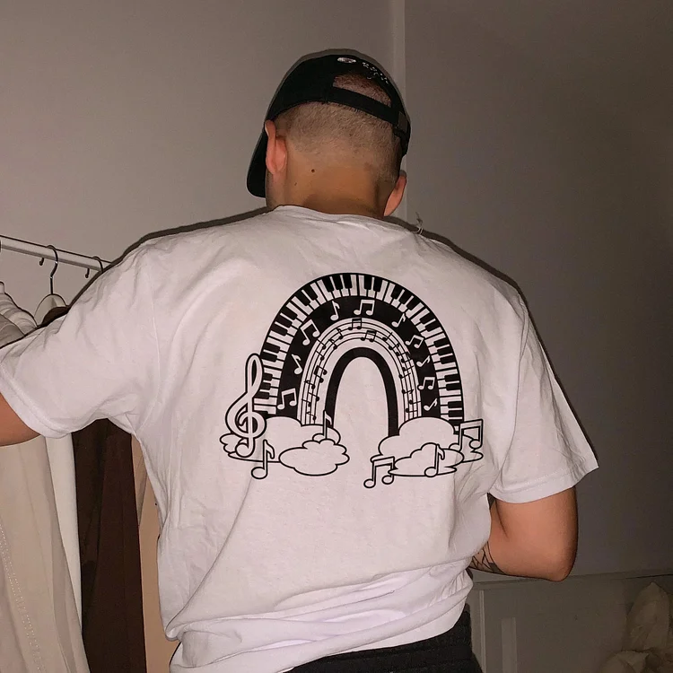 Rainbow Piano T-shirt