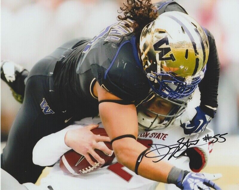 Danny Shelton Washington Huskies UW Autographed Signed 8x10 Photo Poster painting CFS