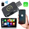 Wireless Carplay Android Auto Adapter Plug&Play USB Car Dongle BT CarPlay AI Box