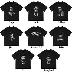 BTS World Tour Arirang Las Vegas T-Shirt (Gray)