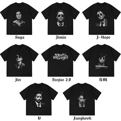 BTS World Tour Arirang Las Vegas T-Shirt (Gray)