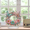 Diamond Painting Acrylic Wreath Table Top Ornament Kits for Beginner