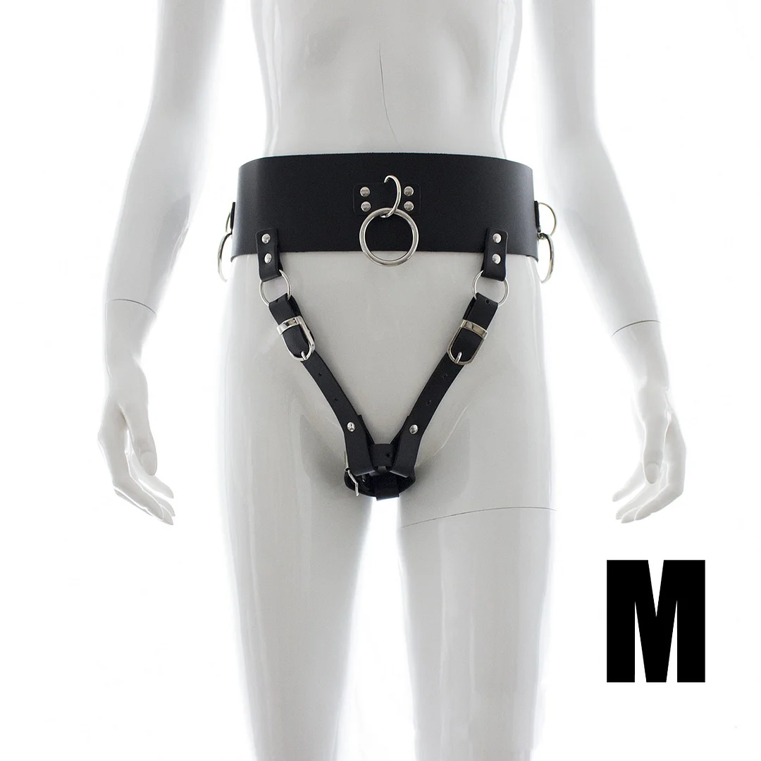Billionm SM Open Breast Cupless Leather BDSM Bondage Jacket Top Women's Restraint Straight Fetish Forced Orgasm Belt For Vibrator Set New