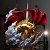 Sword King Ryujinmaru & Wataru Ikusabe with LED - Mashin Eiyuuden Wataru Statue - Huansu Studio