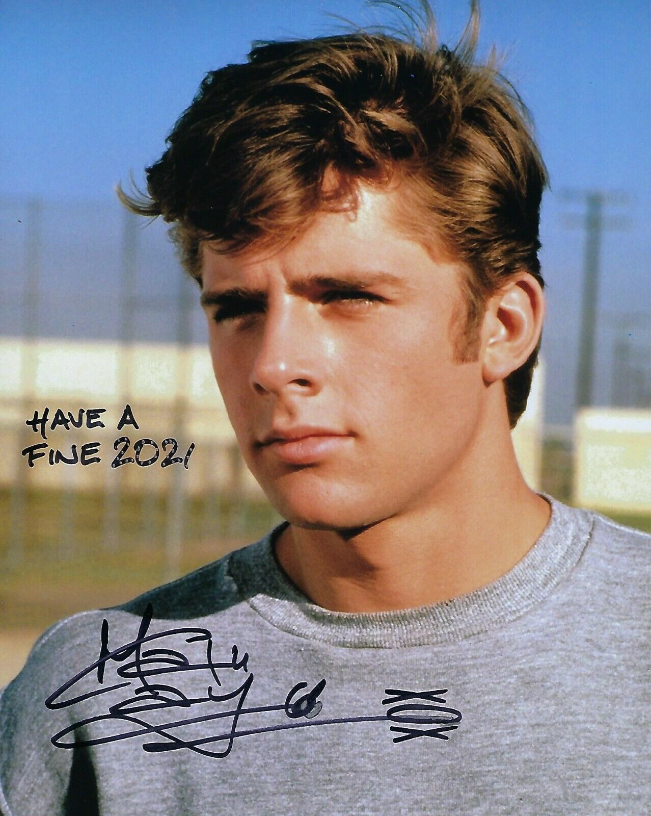 GFA Grease 2 Movie * MAXWELL CAULFIELD * Signed 8x10 Photo Poster painting M1 COA