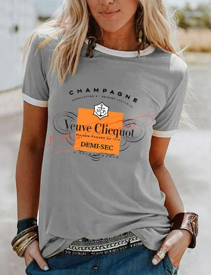 Veuve Clicquot Champagne T-Shirt