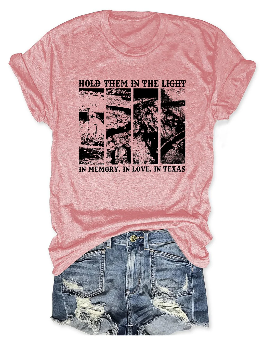 In Love In Memory Stronger Than Storm Texas T-shirt