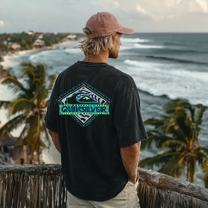  Casual Graphic T-Shirt for Beach and Travel Adventures