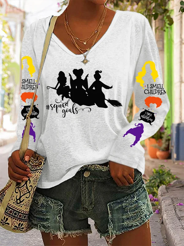 Fashion Witches Printed Women's Tees