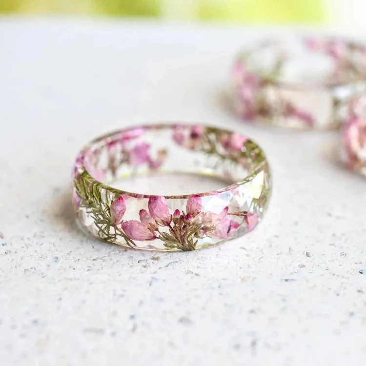 🌸Handmade Floral Ring
