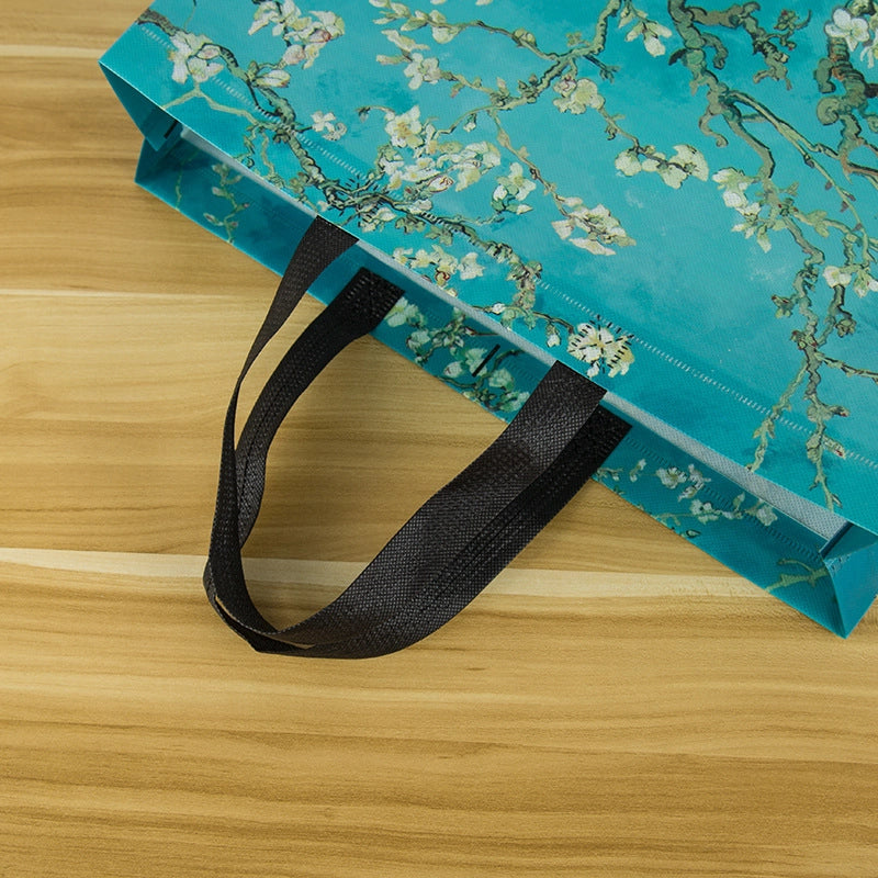 New Internet Celebrity Non-woven Handbag Clothing Shoe Shop Bag Women’s Clothes Gift Shopping Packaging Bag Printed LOGO