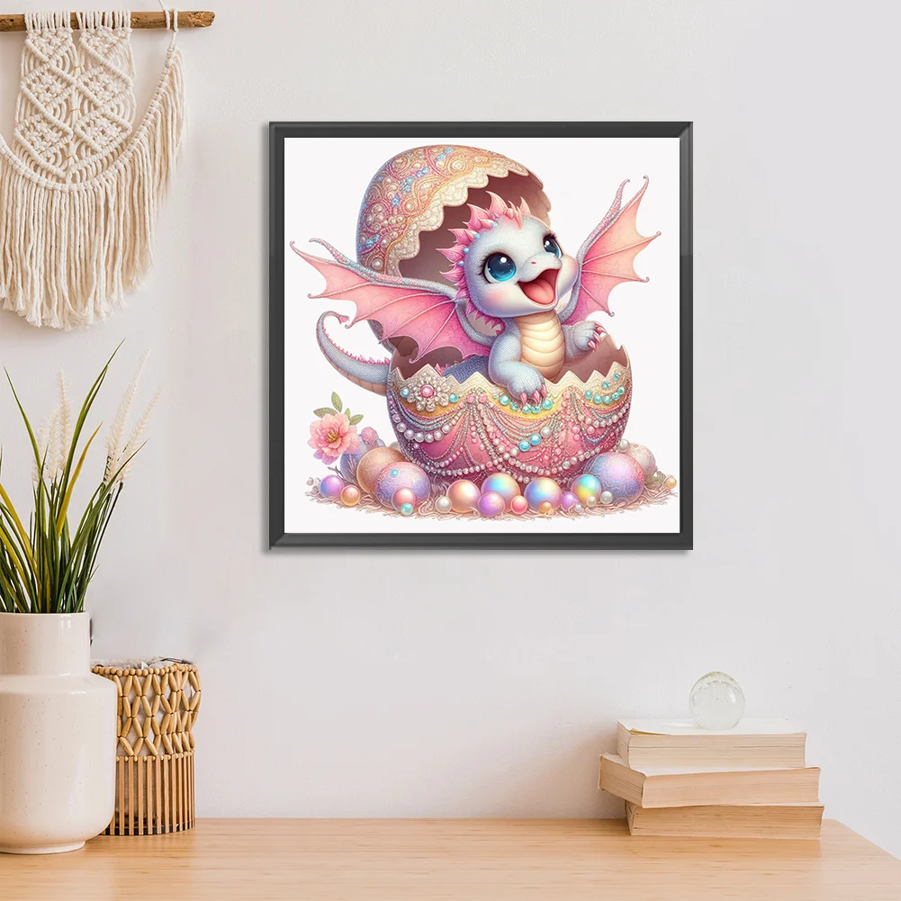 Diamond Painting - Full Round Drill - Jeweled Dragon Egg(Canvas|30*30cm)
