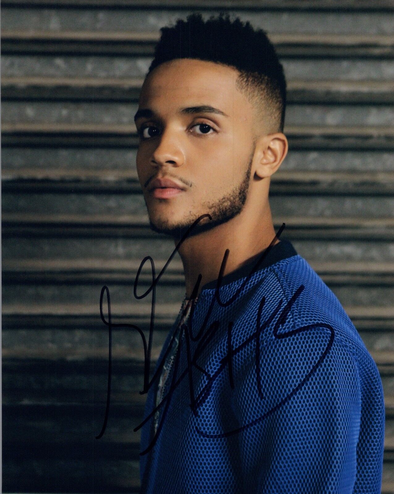 Nicholas L. Ashe Signed Autographed 8x10 Photo Poster painting QUEEN SUGAR Handsome Actor COA