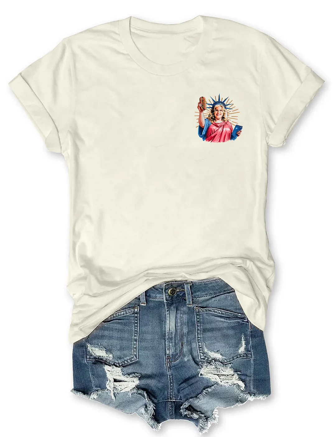 You Look Like The 4th Of July Makes Me Want A Hot Dog Real Bad T-shirt