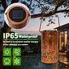 Colorful Butterfly Solar Lanterns Outdoor Waterproof Gift for Moms Women Mother Grandma Hanging Solar Lights for Yard Patio Porch Balcony Garden Decor
