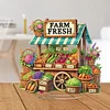 Farm Vegetable Stand - 5D DIY Ornament