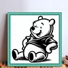Winnie The Pooh Silhouette-11CT Stamped Cross Stitch 40*40cm tapestrymarket