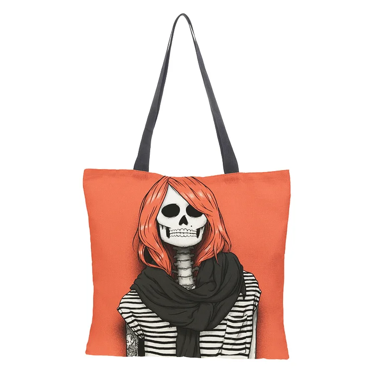 Linen Eco-friendly Tote Bag - Punk