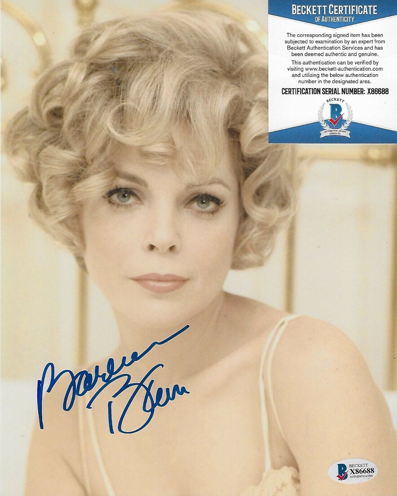 Barbara Bain Mission Impossible Original 8X10 Photo Poster painting w/Beckett COA #7