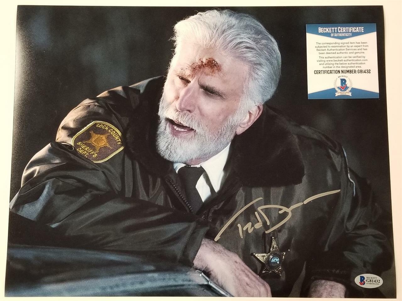 Actor Ted Danson signed Fargo 11x14 Photo Poster painting autograph B ~ Beckett BAS COA