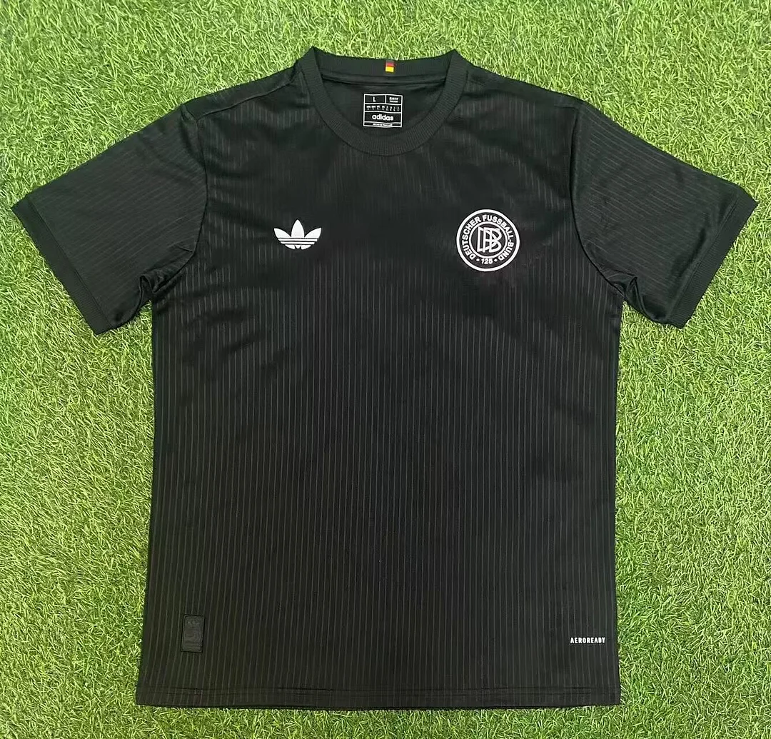 2025 Germany 125th black Anniversary Edition Soccer Jersey Thai Quality