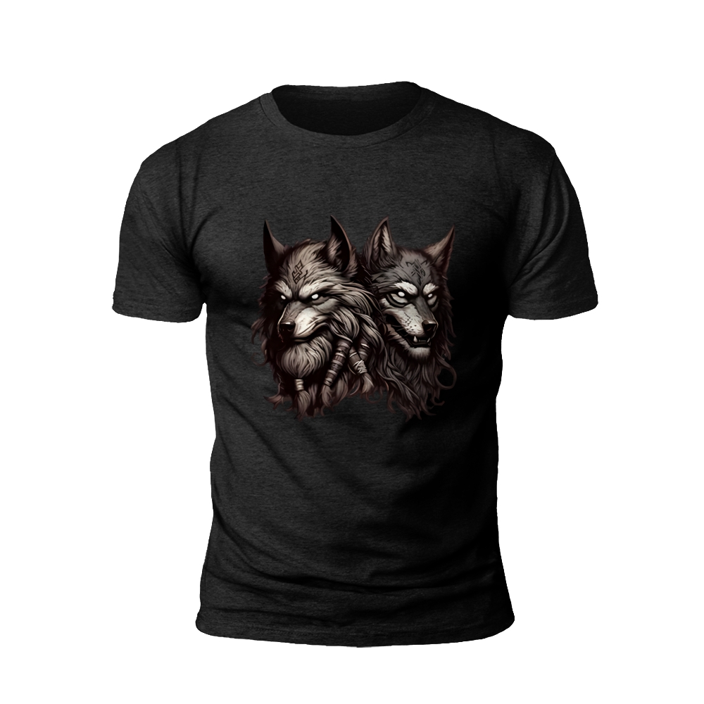 Twin Wolves T-Shirt