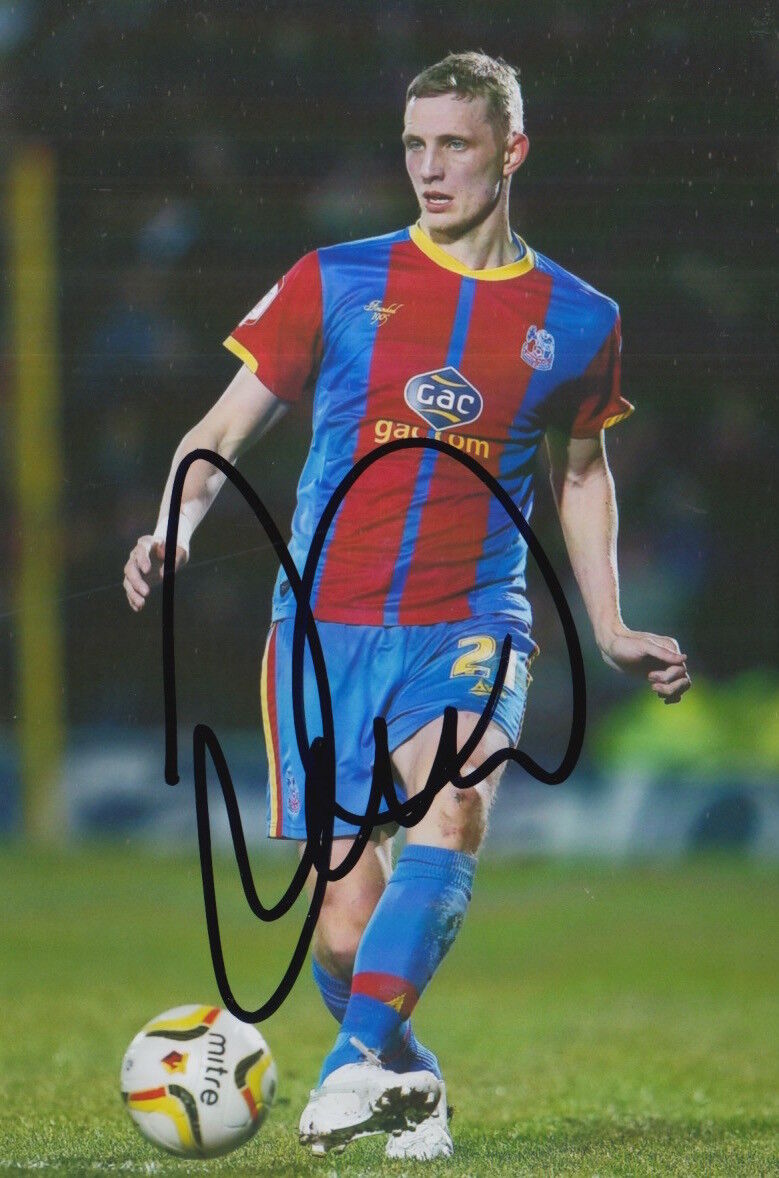 CRYSTAL PALACE HAND SIGNED DEAN MOXEY 6X4 Photo Poster painting.