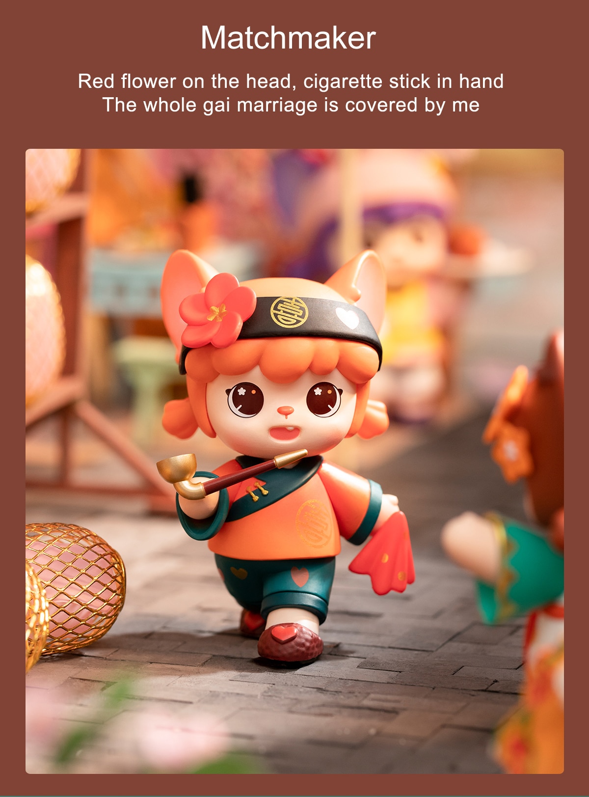 Rolife Blind Box Figure Surprise Dolls - HANHAN NAI Martial Arts Fairy