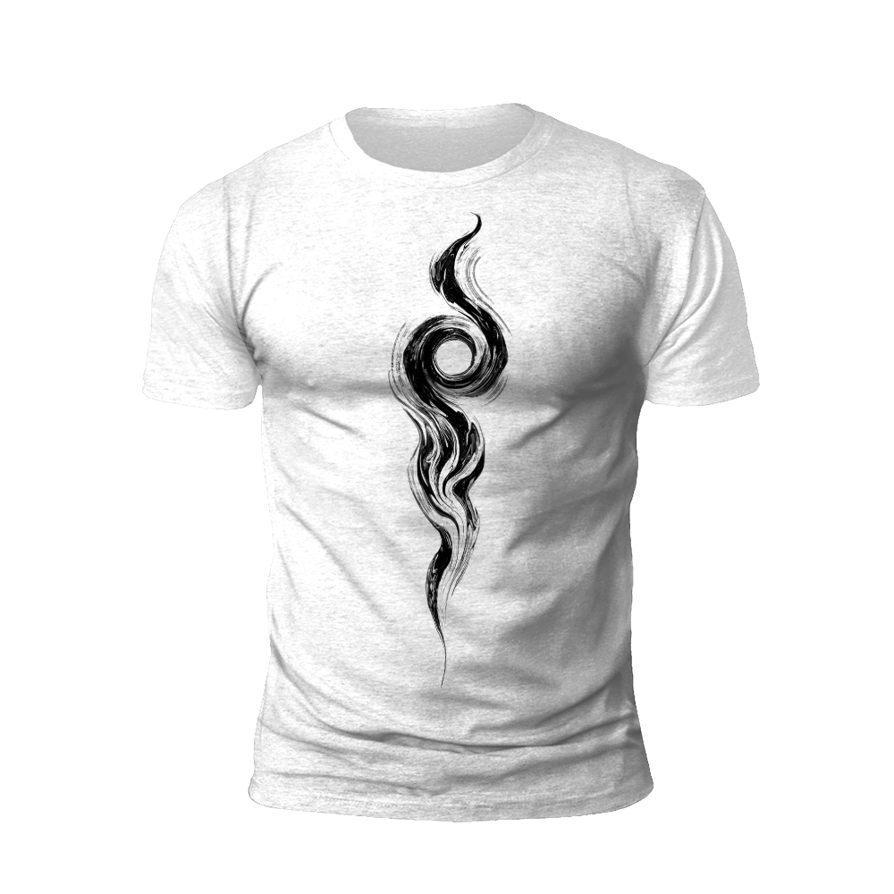 Yin Yang Flame: The Dance of Dualities T-shirt