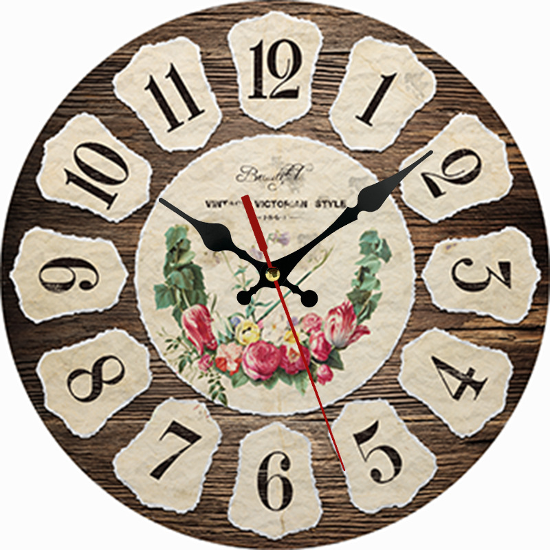 Pennzoil Safe Lubrication Wooden Wall Clock 30*30cm