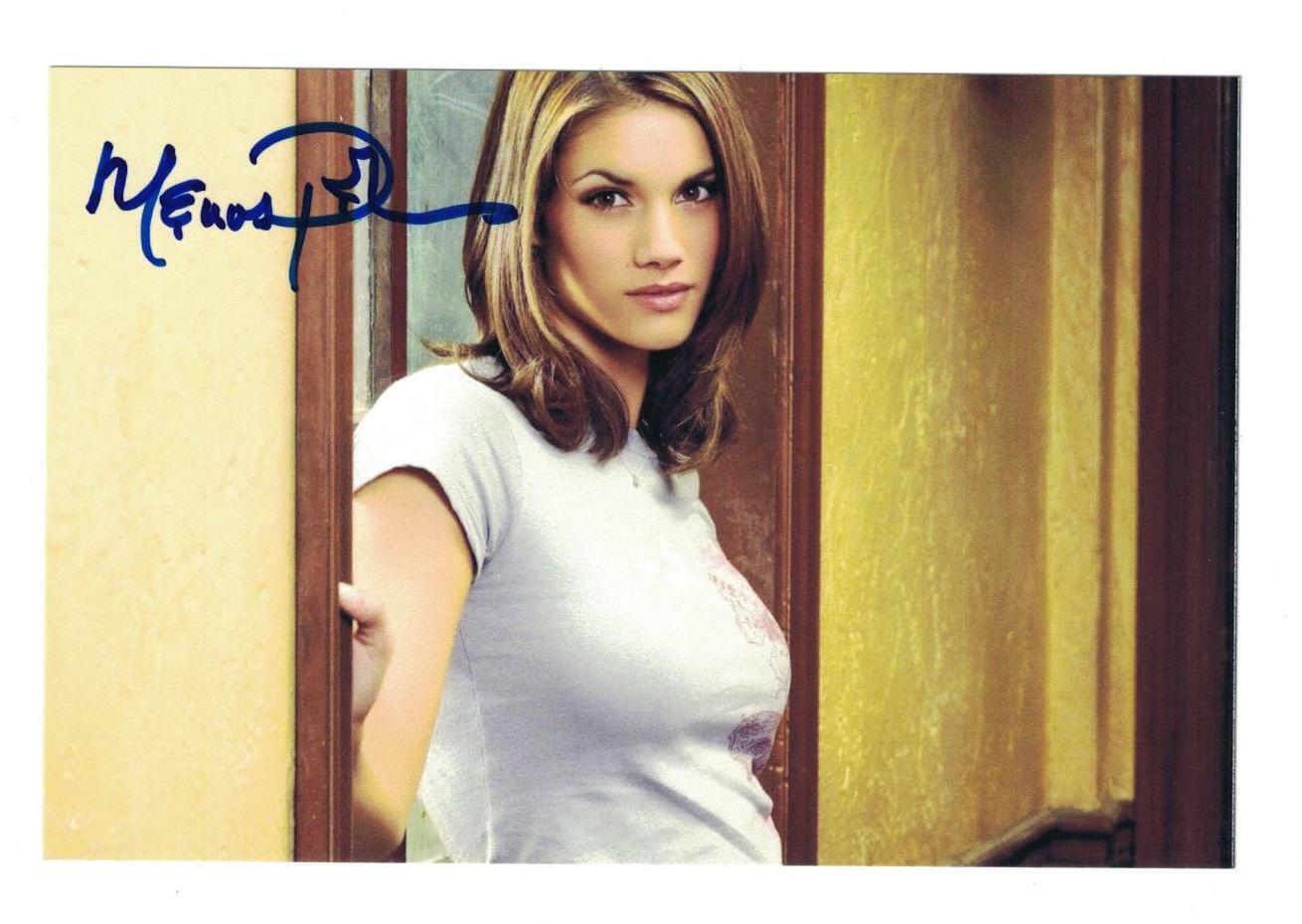 Missy Peregrym Signed Autographed 4 x 6 Photo Poster painting Actress Rookie Blue Sexy