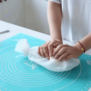 Image result for Silicone Kneading Dough Bag gif