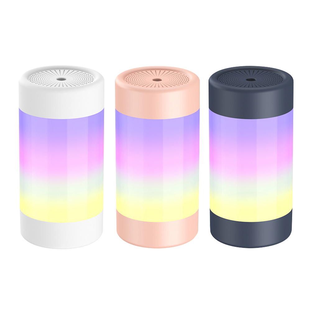 

LED Light Air Humidifier Electric Aromatherapy Machine Built-In Aroma Box, Pink, 501 Original