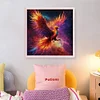 Colorful Bird-Full Embroidery 2 Strands 18CT Stamped Cross Stitch-35*35CM