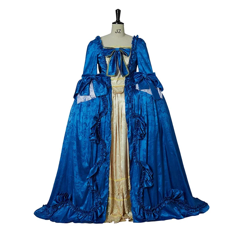 Court Rococo Baroque Marie Antoinette Ball Dresses 18th Century Georgian Era Costumes Dress Victorian Ball Gown