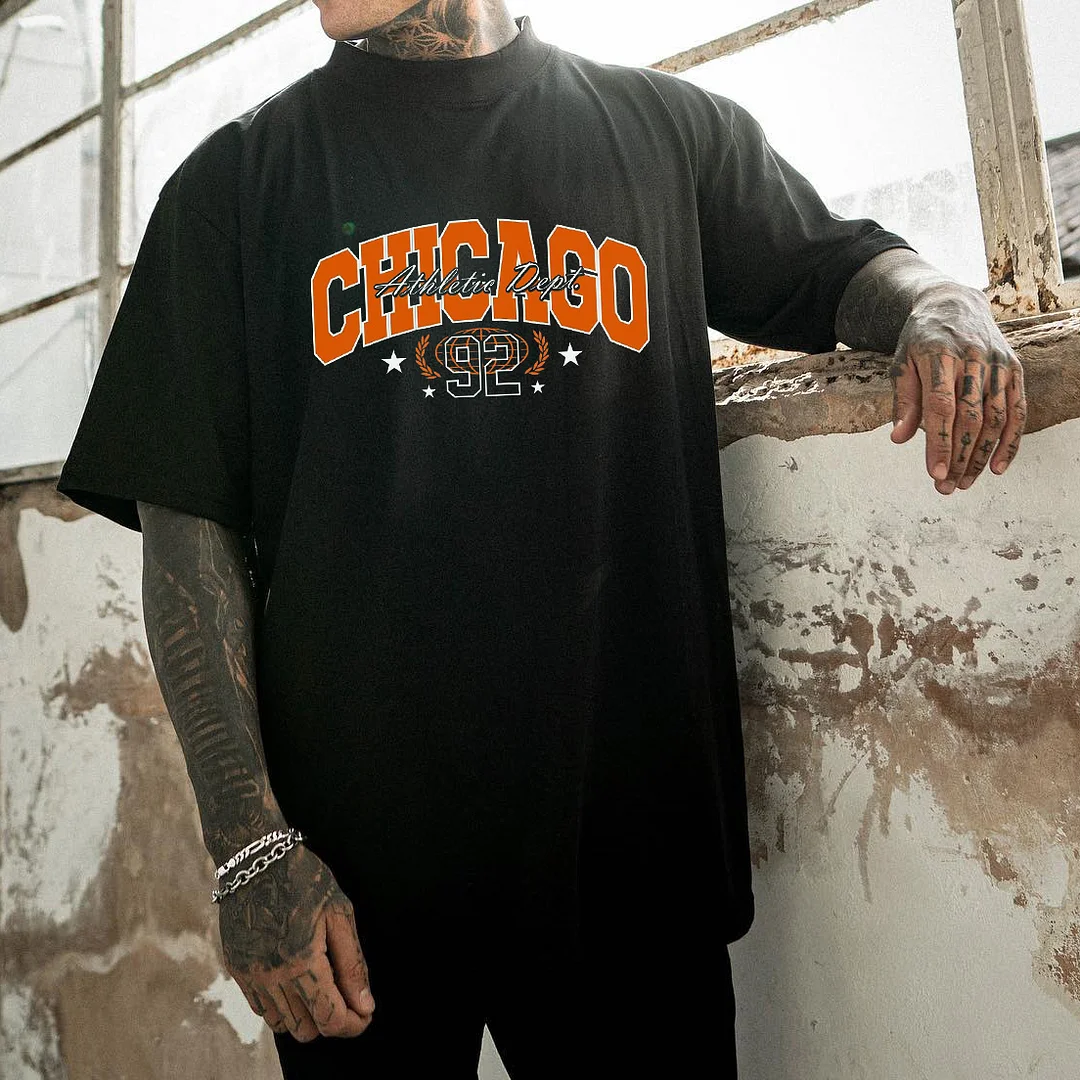 Chicago Oversized Short Sleeve T-Shirt