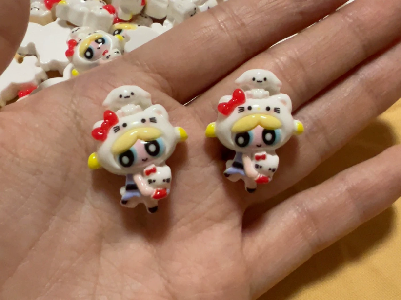 Mini Flat PPF Girl Charm