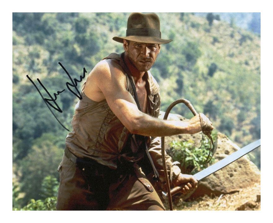 HARRISON FORD - INDIANA JONES AUTOGRAPHED SIGNED A4 PP POSTER Photo Poster painting PRINT 1