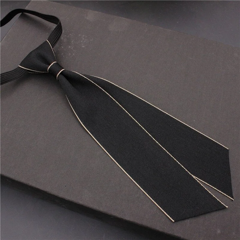 Business Tie Bow Necktie Hotel Stewardess White Collar Office Daily Jaccessories Men's and Women's Students Trendy Bowtie Gifts