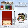 6Pcs DIY Pearl Diamond Painting Christmas Cards, 3D Greeting Card Craft Kits with Resin Pearls, Handmade Holiday Cards for Adults, Christmas Gifts & Decorations