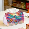 Butterfly Diamond Painting Tissue Box Cover DIY Desk Organizer